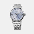 Presage Men Automatic Blue Dial Analog Stainless Steel Watch SSK037J1
