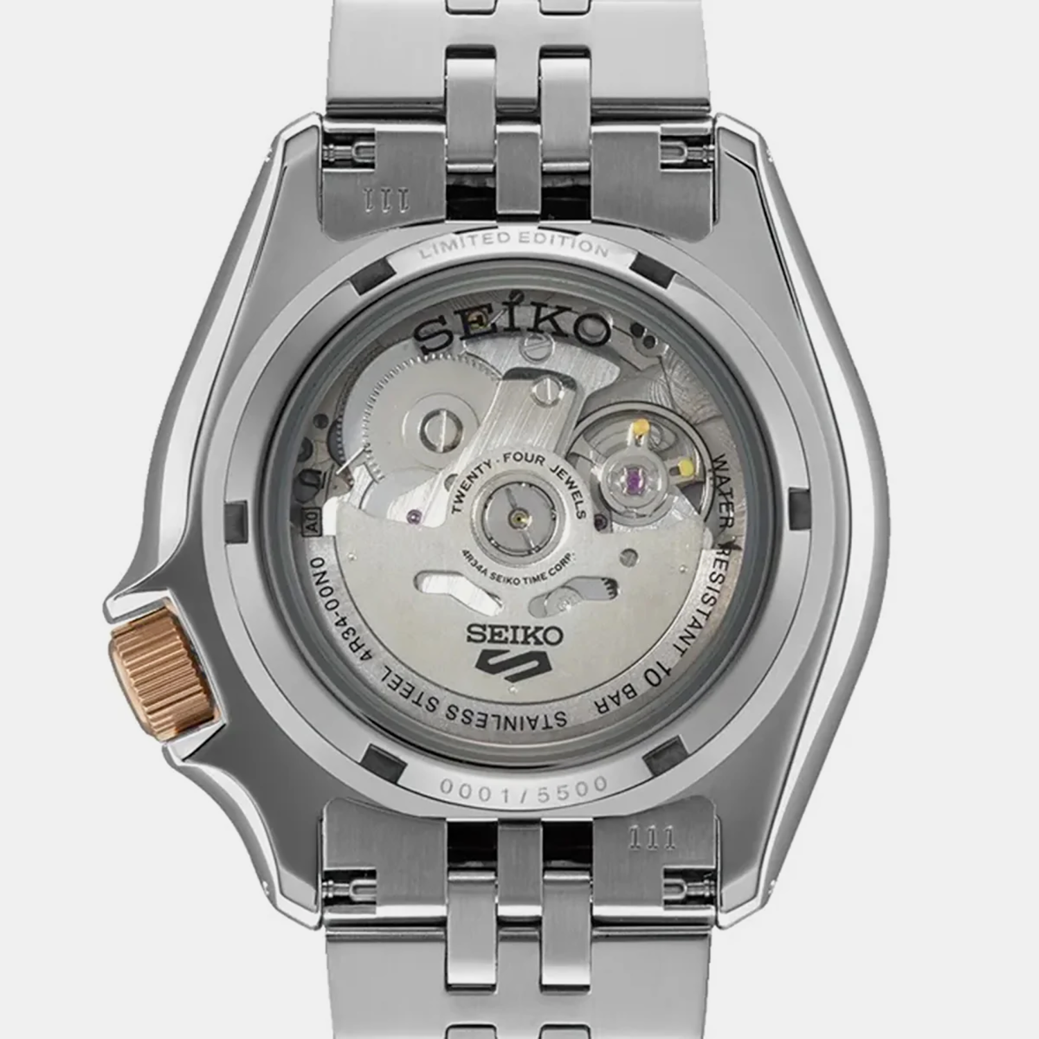 Seiko Men Round Yellow watch