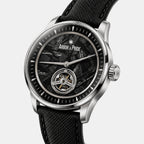 Stone Opus Men Automatic Black Dial Analog Leather Watch Stone Opus - Black