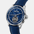 Stone Opus Men Automatic Blue Dial Analog Leather Watch Stone Opus - Blue