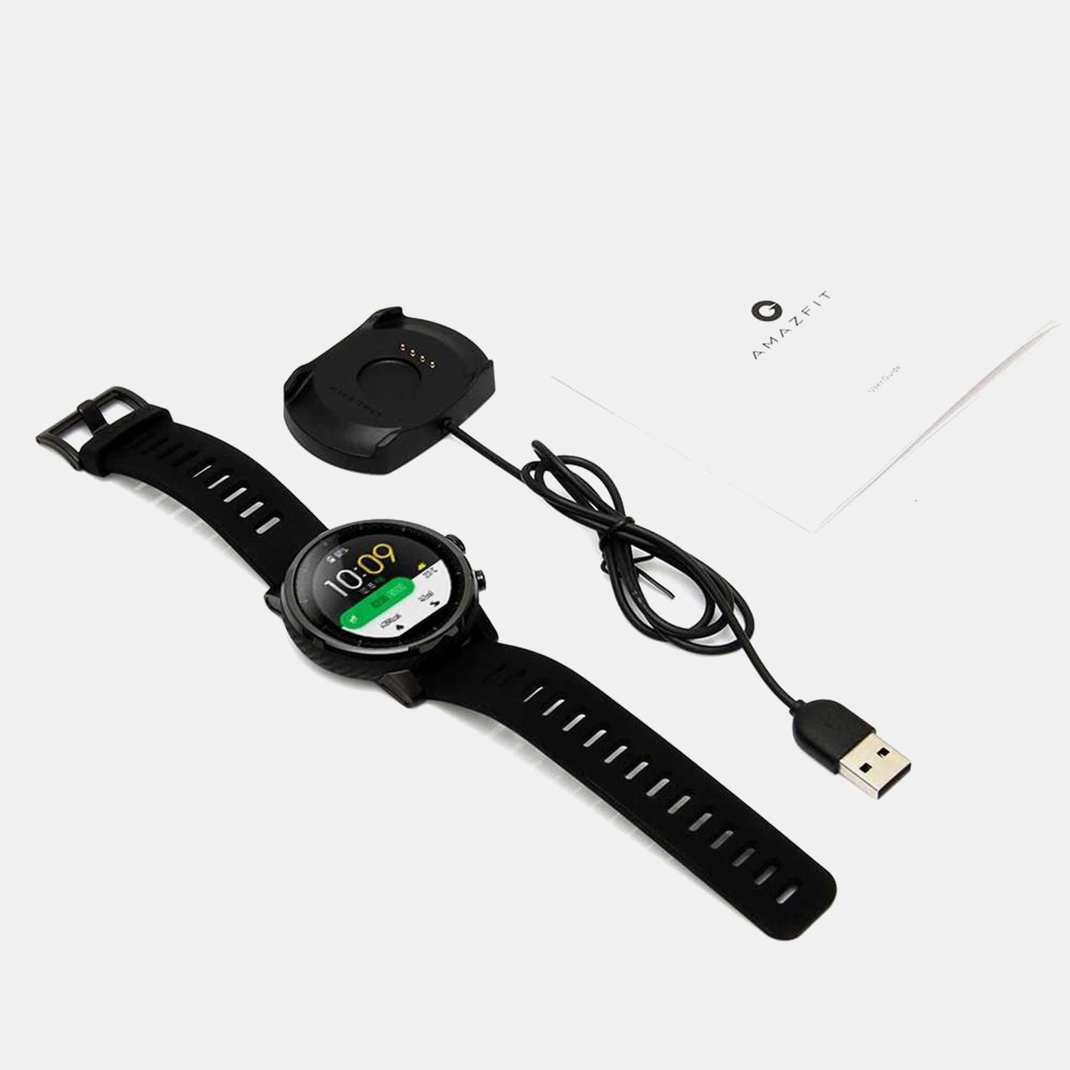 Stratos Men Quartz Black Dial Digital Silicone Watch Stratos Black