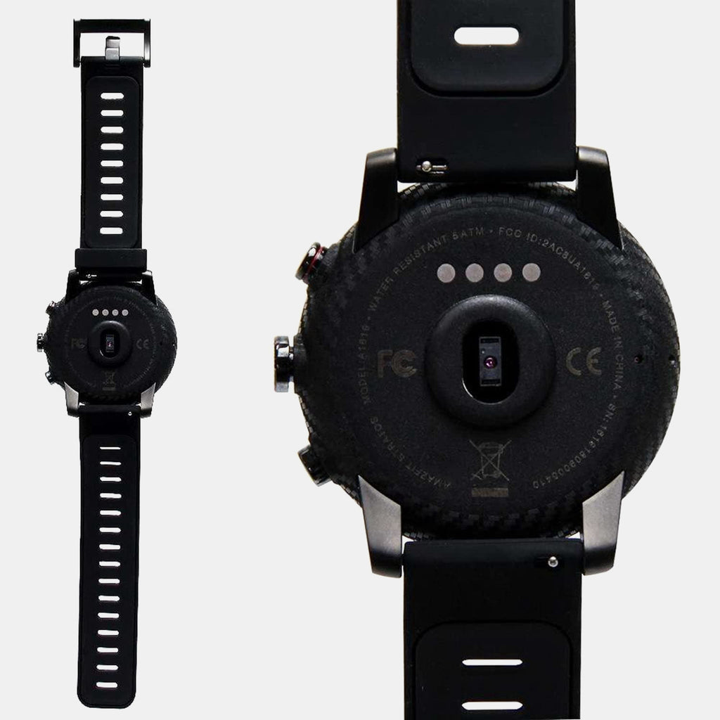 Stratos Men Quartz Black Dial Digital Silicone Watch Stratos Black