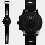 Stratos Men Quartz Black Dial Digital Silicone Watch Stratos Black