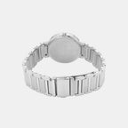 Dress Women Solar Blue Dial Analog Stainless Steel Watch SUP433P1