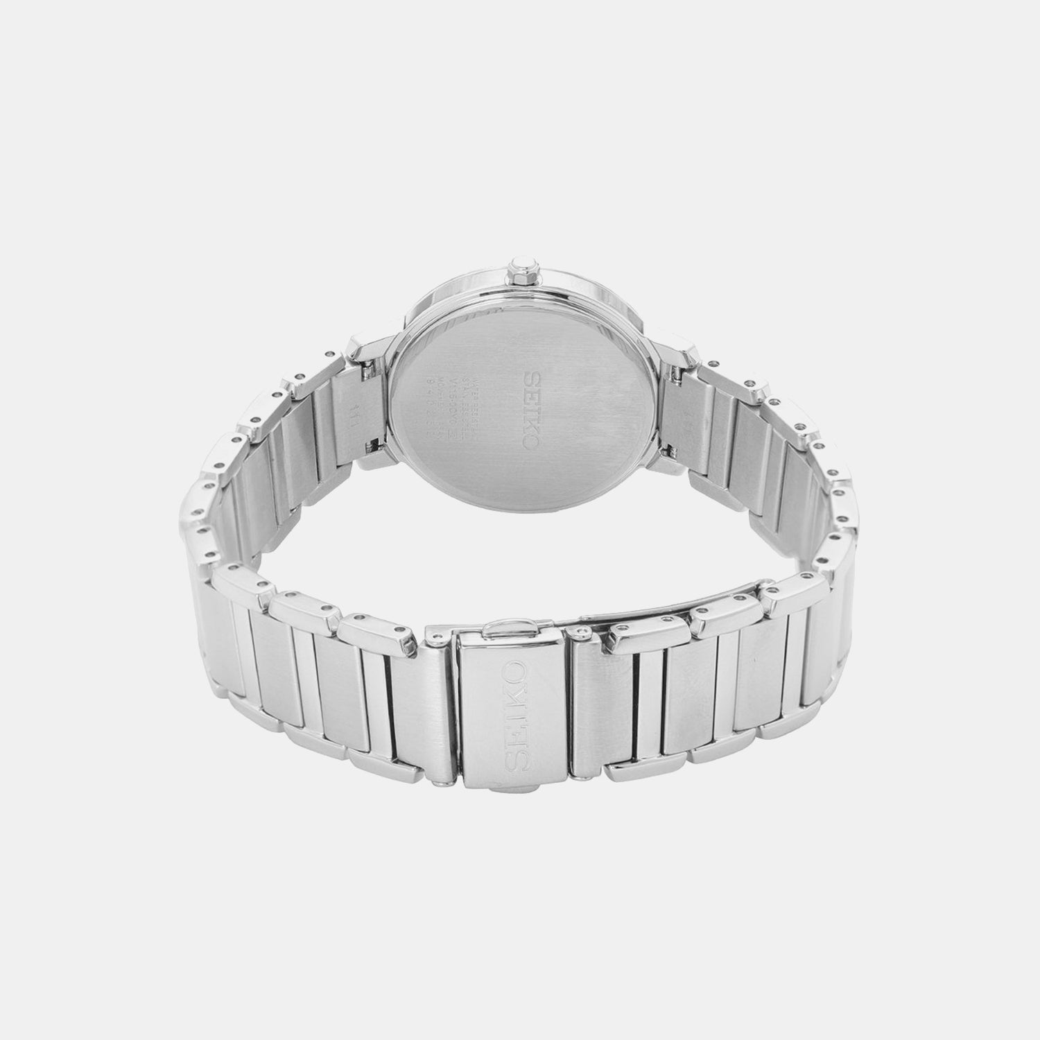 Dress Women Solar Blue Dial Analog Stainless Steel Watch SUP433P1