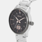 Men Quartz Black Dial Analog Stainless Steel Watch SUR285P1
