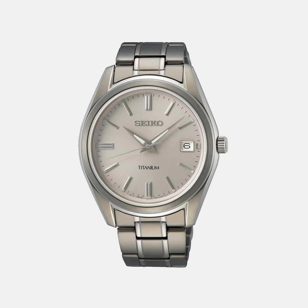 Seiko Discover More Men Quartz Blue Dial Analog Stainless Steel Watch SUR369P1