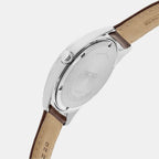 Dress Men Quartz Green Dial Analog Leather Watch SUR449P1