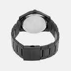 Dress Men Quartz Black Dial Analog Stainless Steel Watch SUR515P1