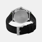 Dress Men Quartz Black Dial Analog Stainless Steel Watch SUR517P1