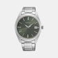 Dress Men's Green Analog Stainless Steel Watch SUR527P1