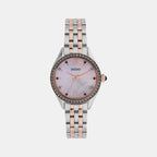 Seiko Round White Analog watch