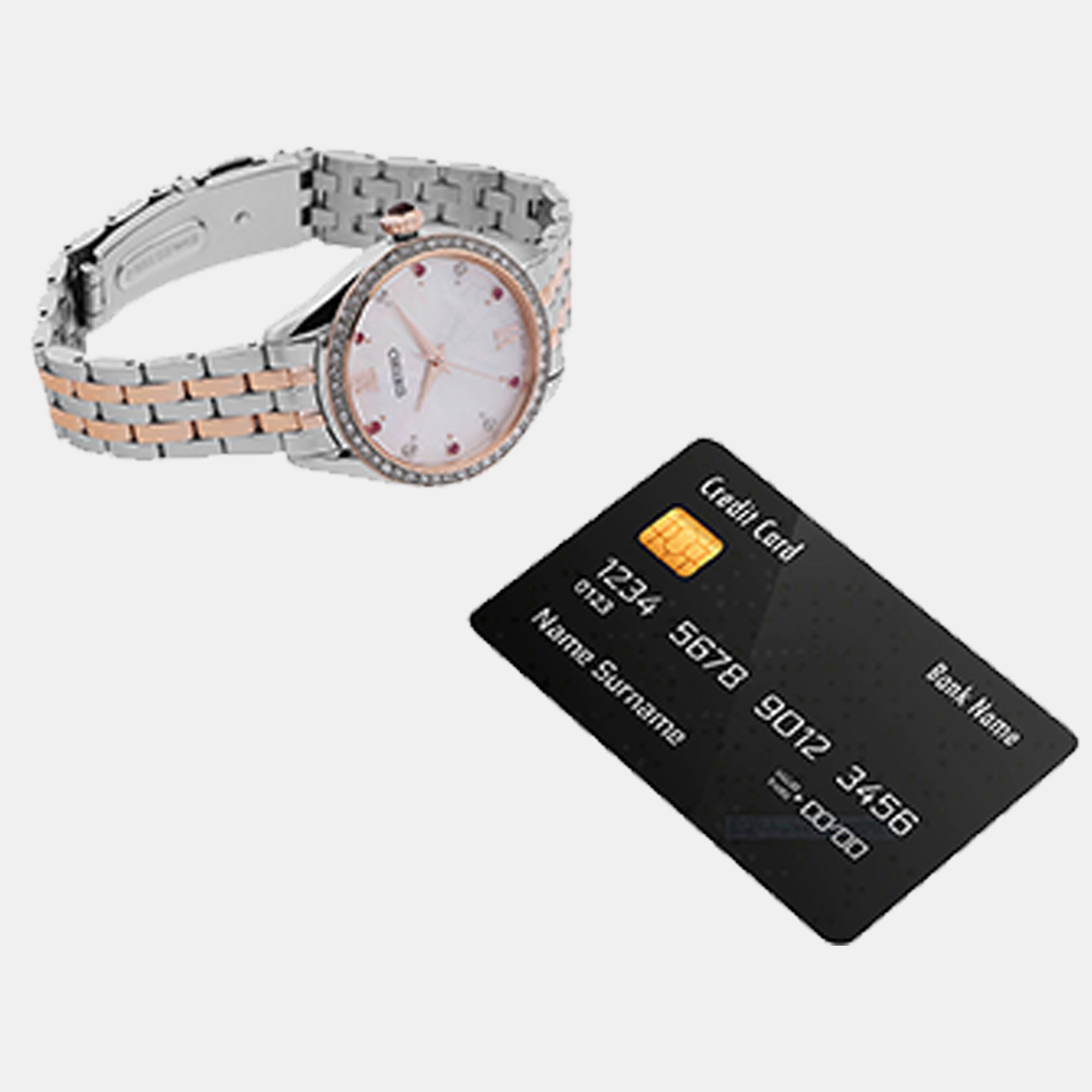 Seiko Stainless Steel White watch