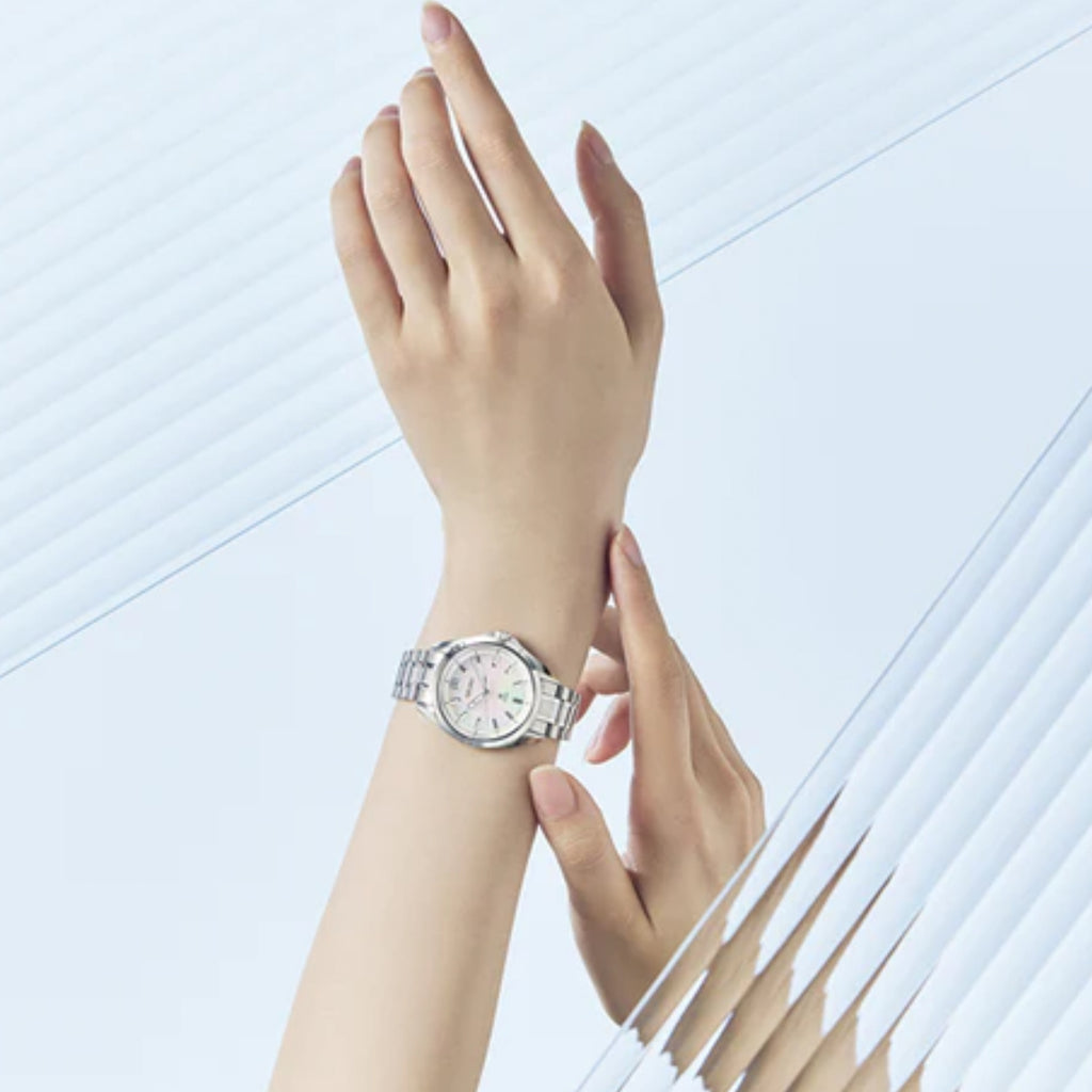 Prospex Women Quartz Blue Dial Analog Stainless Steel Watch SUR605J1