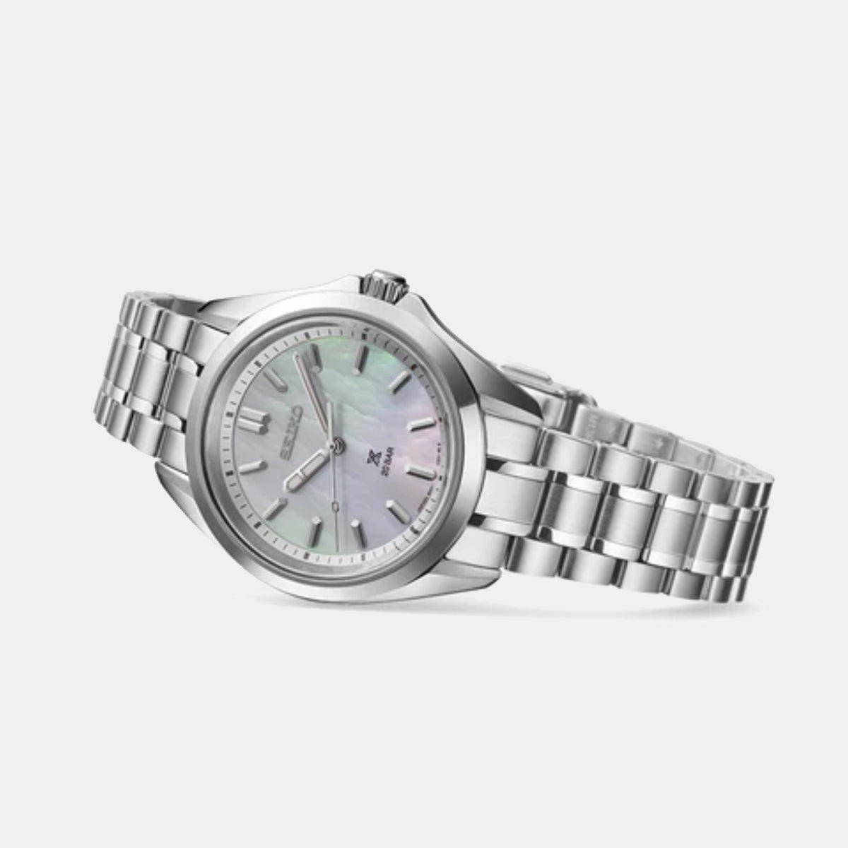 Prospex Women Quartz White Dial Analog Stainless Steel Watch SUR605J1