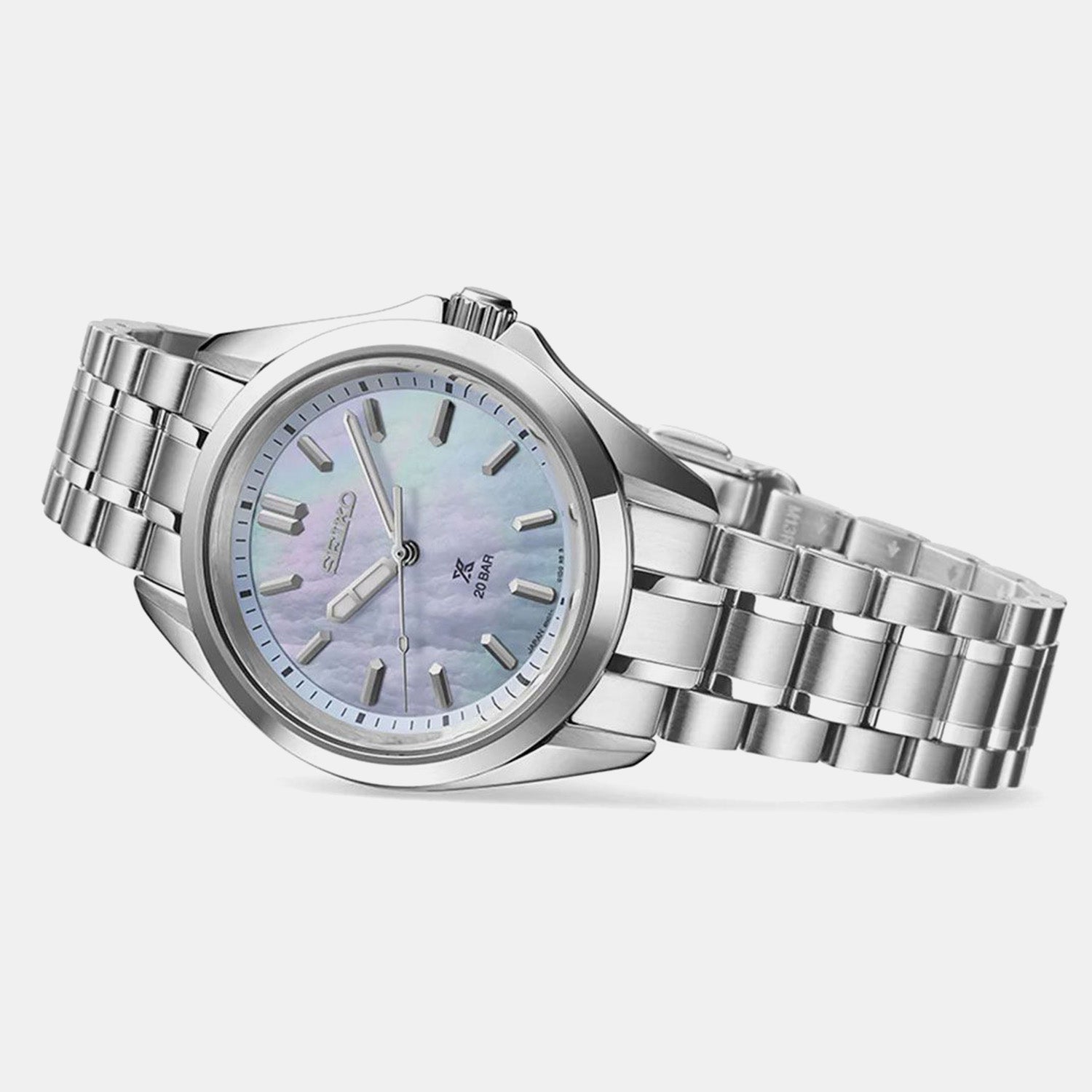 Prospex Men Quartz Blue Dial Analog Stainless Steel Watch SUR607J1