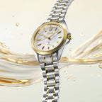 Prospex Women Quartz White Dial Analog Stainless Steel Watch SUR608J1