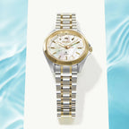 Prospex Women Quartz White Dial Analog Stainless Steel Watch SUR608J1