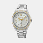 Prospex Sea Men Quartz White Dial Analog Stainless Steel Watch SUR618J1
