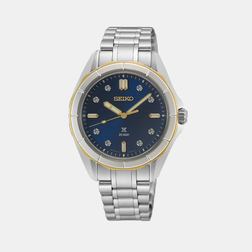 Prospex Women Quartz Blue Dial Analog Stainless Steel Watch SUR620J1
