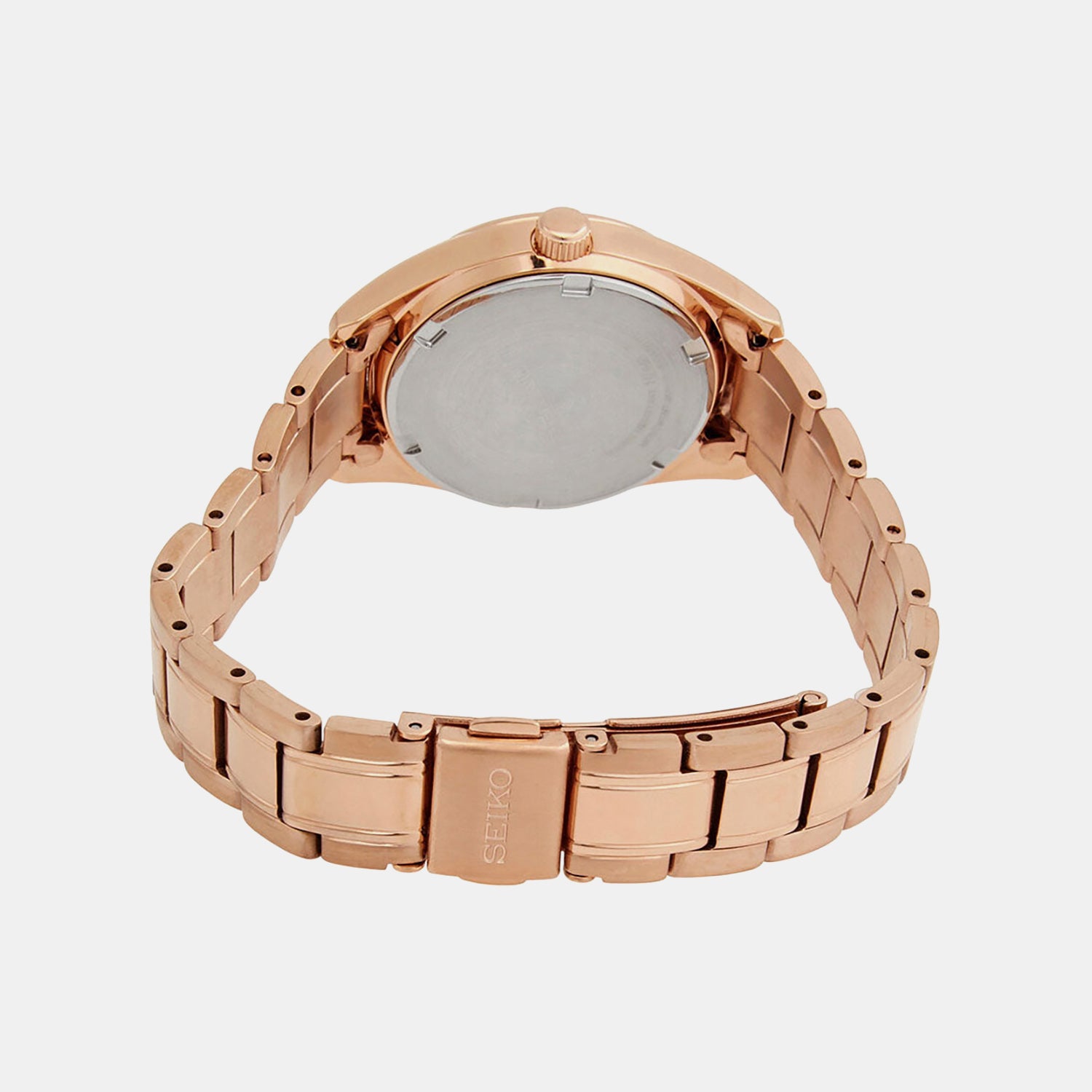 Women Quartz White Dial Analog Stainless Steel Watch SUR630P1