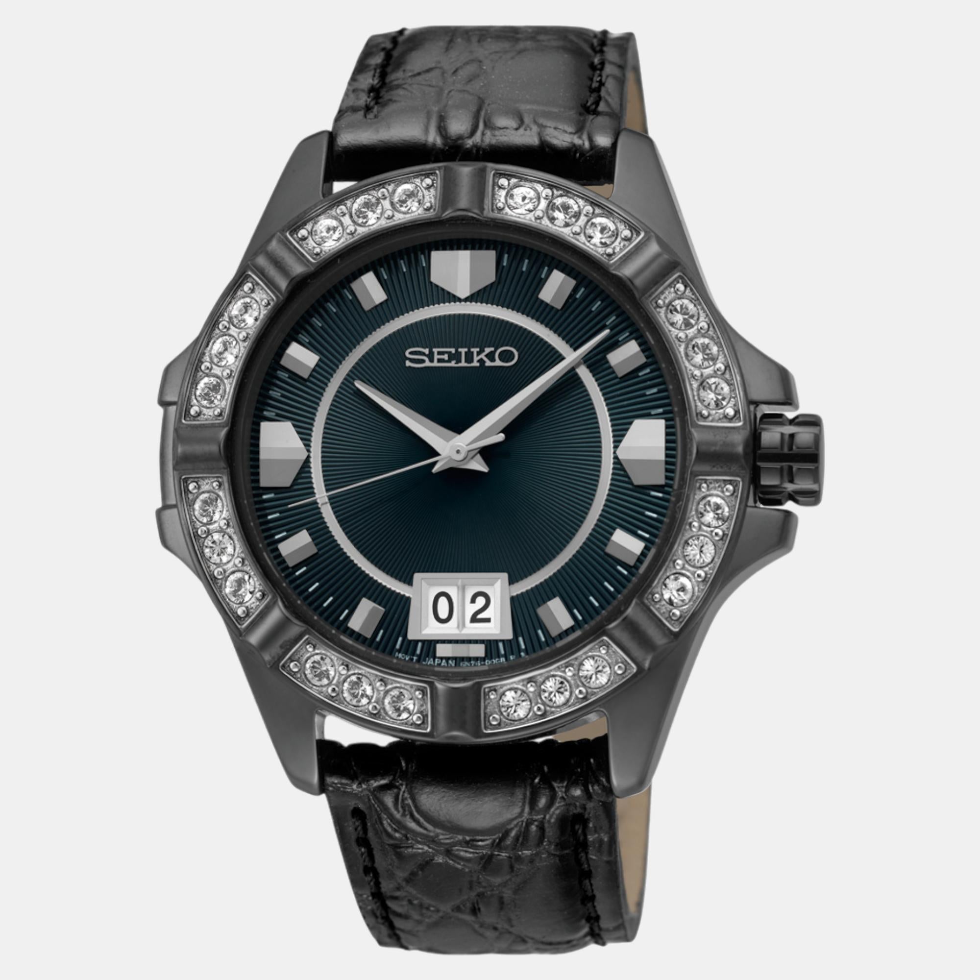 Seiko 37.42 mm Round Quartz watch