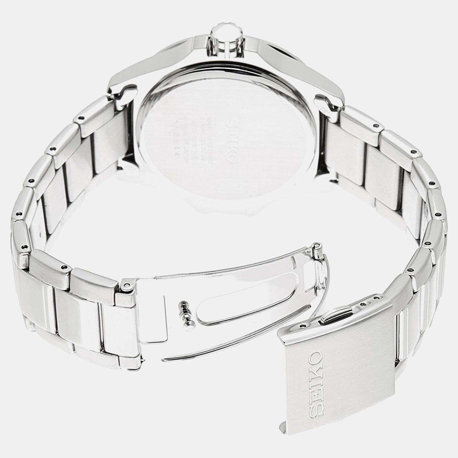 Lord Women Quartz White Dial Analog Stainless Steel Watch SUR809P1