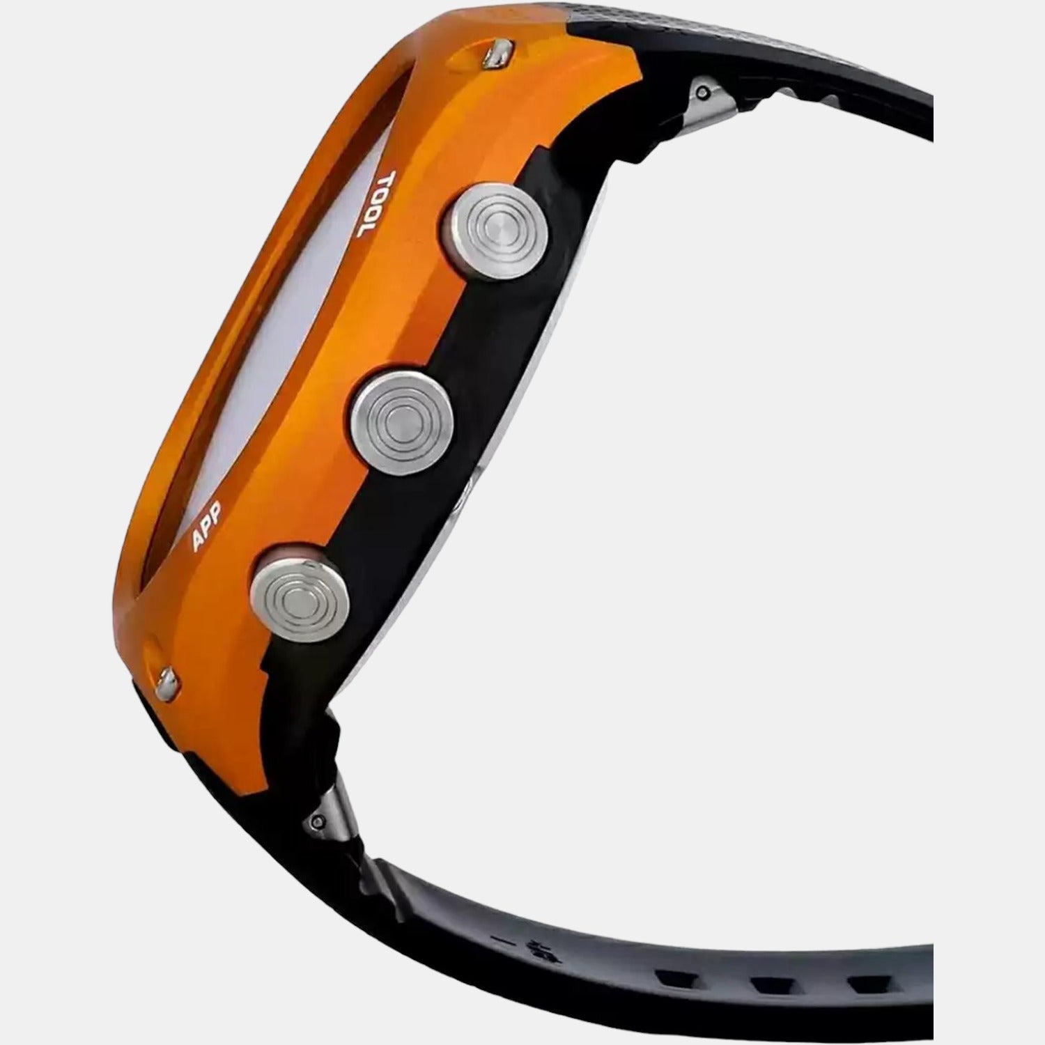 Casio Men Round Two Tone watch