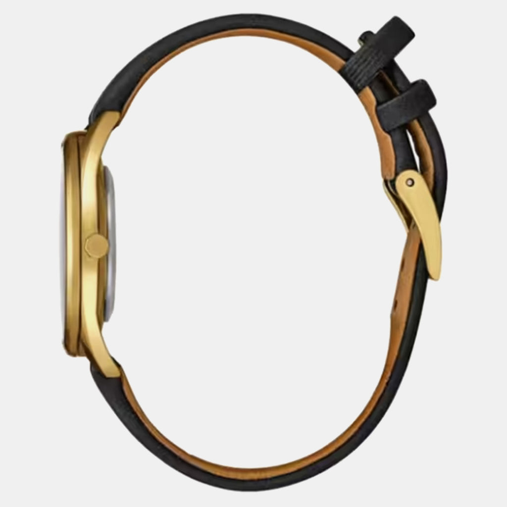 Dress Quartz Watch Women Quartz Green Dial Analog Leather Watch SWR080P1