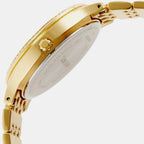 Sheen Women Quartz White Dial Multi-Function Stainless Steel Watch SX086