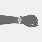 Sheen Women Quartz White Dial Analog Leather Watch SX089