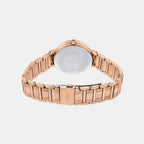 Sheen Women Quartz Gold Dial Chronograph Stainless Steel Watch SX124