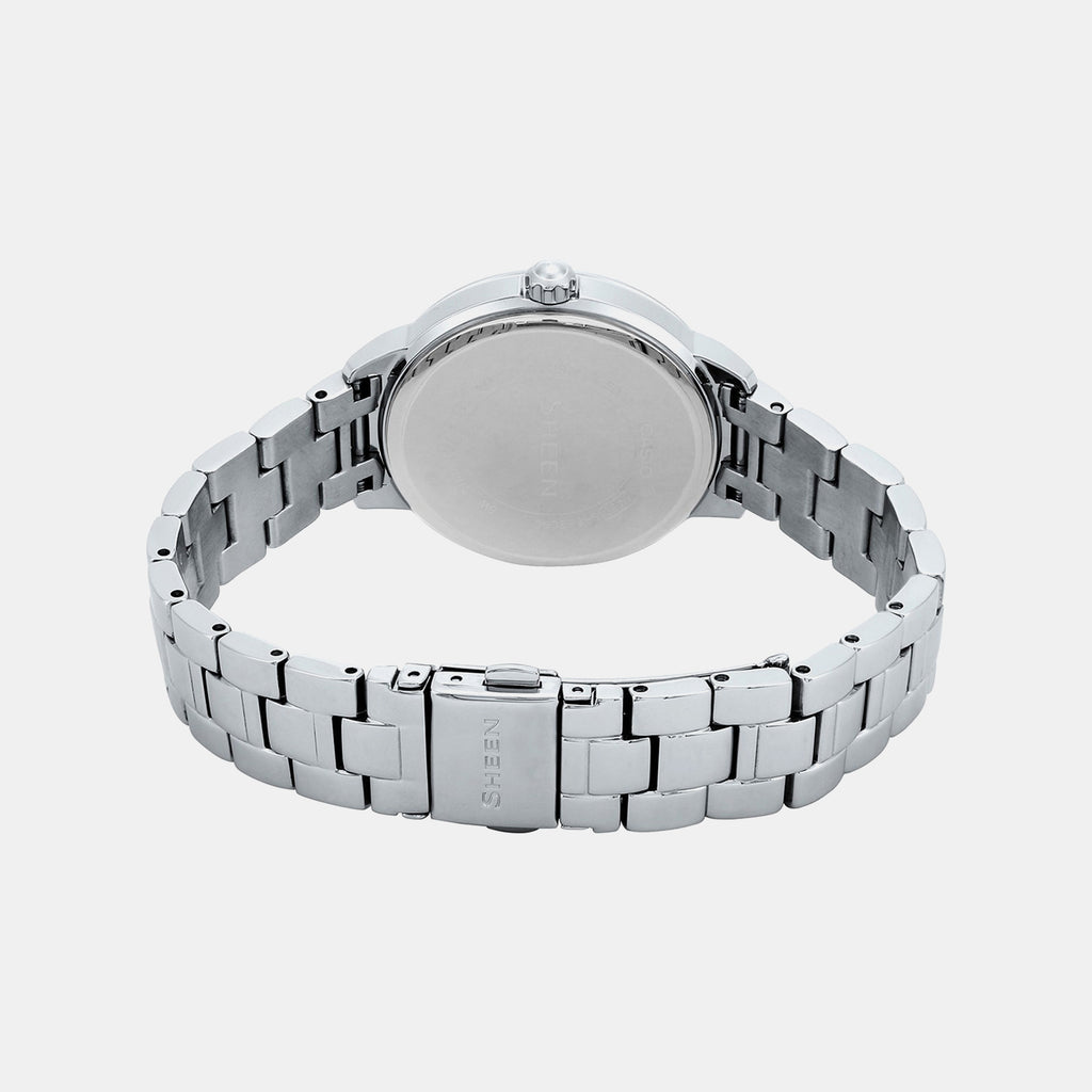 Sheen Women Quartz White Dial Chronograph Stainless Steel Watch SX192