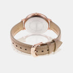 Sheen Women Quartz White Dial Analog Leather Watch SX246