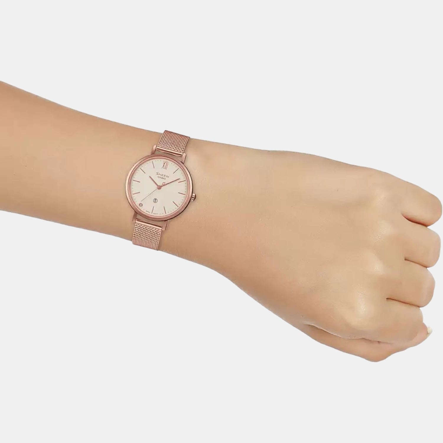 Casio Stainless Steel Rose Gold watch