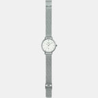 Casio Women Round Silver watch