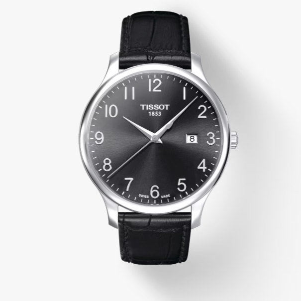Tissot Round Black Analog watch