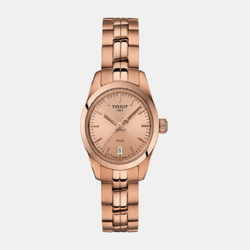 Tissot Female Pink Analog Stainless Steel Watch Tissot Just In