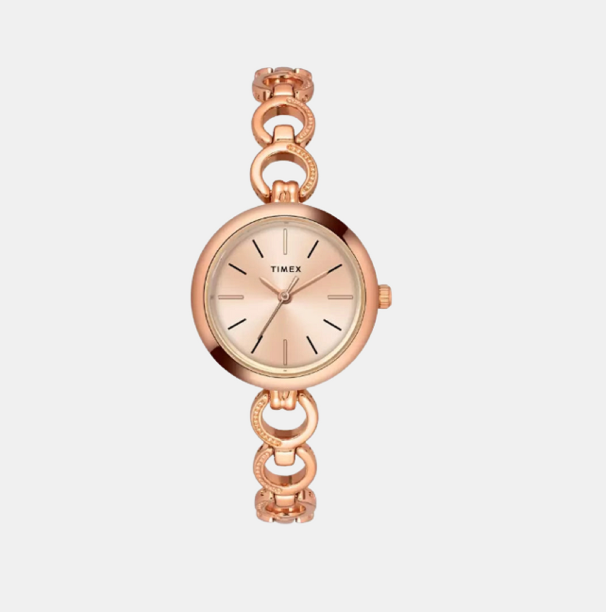 Timex Round Rose Gold Analog watch