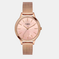 Female Pink Analog Stainless Steel Watch TWTL12102