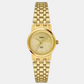 Female Gold Analog Stainless Steel Watch B304