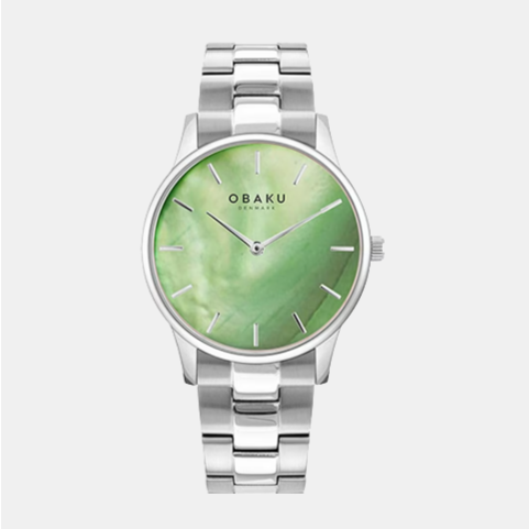 Obaku Round Mother Of Pearl Analog watch