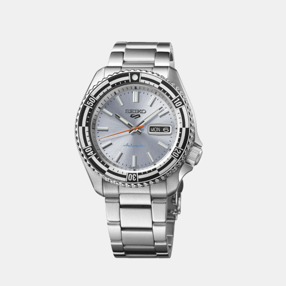 Seiko Round Silver Analog watch