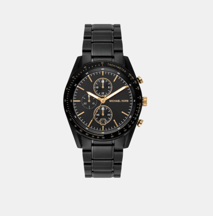 Black mk watch best sale