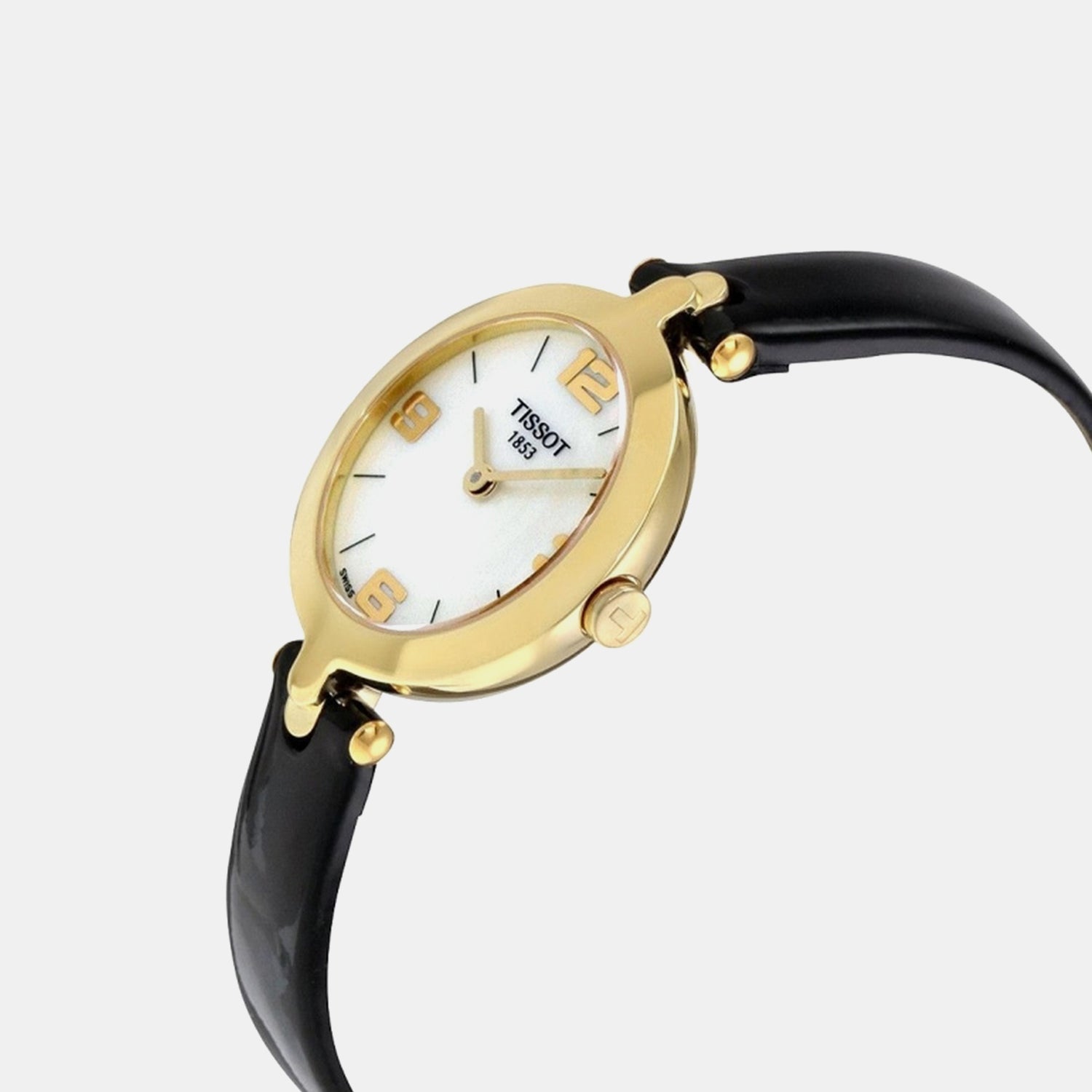 Flamingo Women Quartz Mother Of Pearl Dial Analog Leather Watch T0032093611700