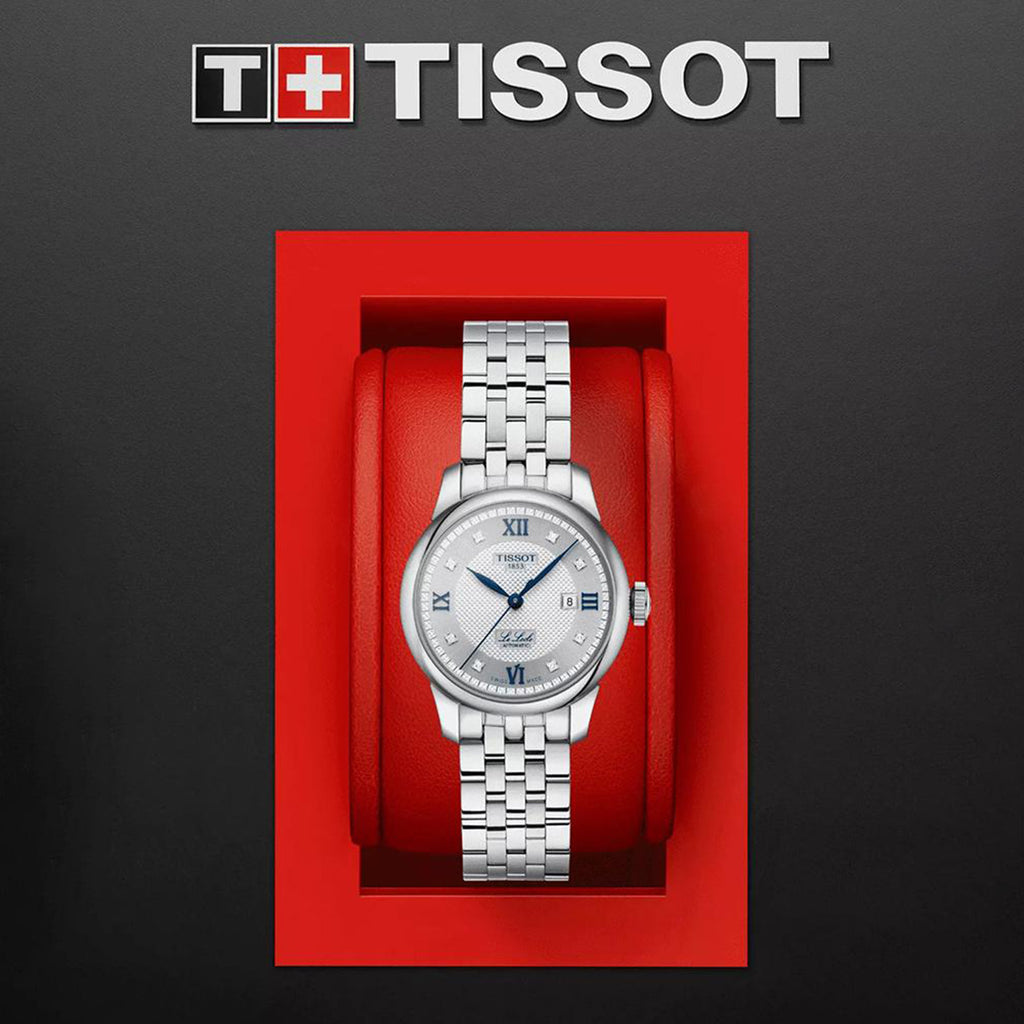 Le Locle 20th Anniversary Women Automatic Silver Dial Analog Stainless Steel Watch T0062071103601