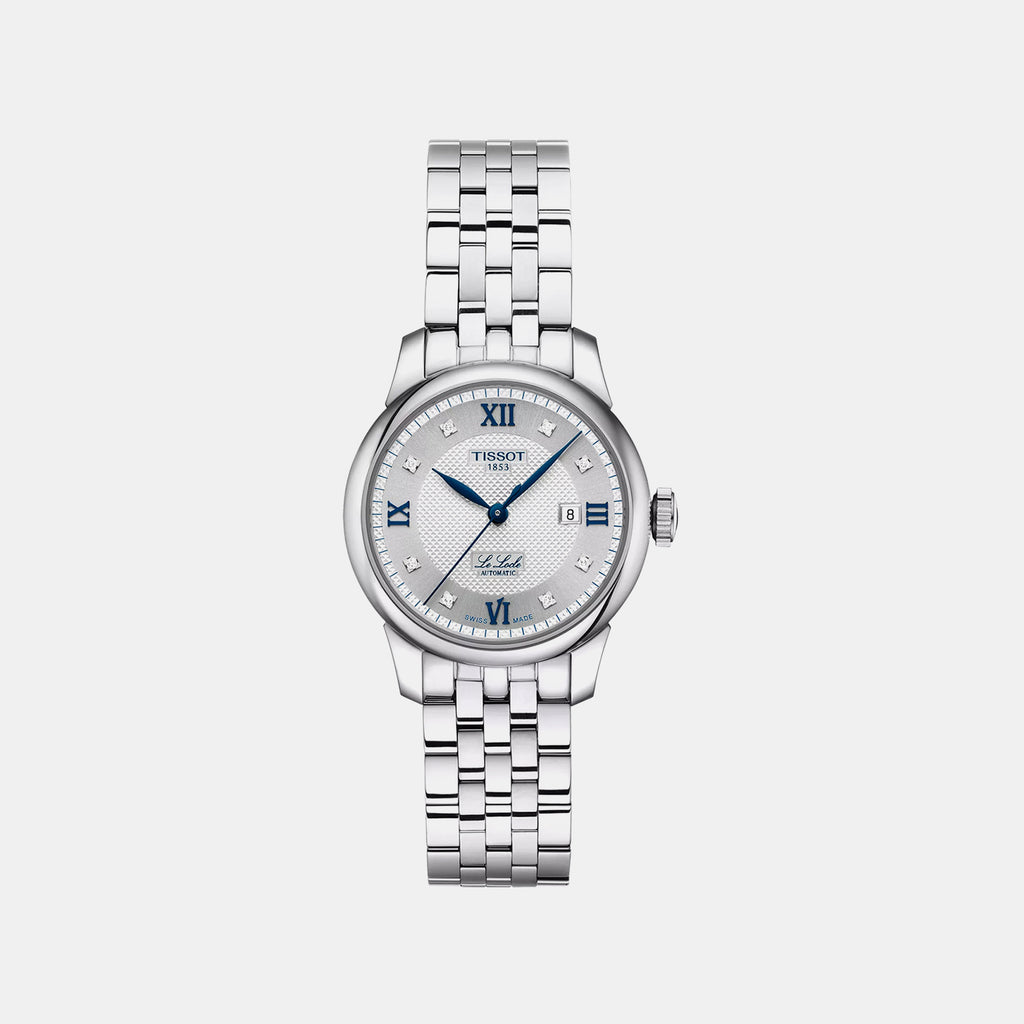 Le Locle 20th Anniversary Women Automatic Silver Dial Analog Stainless Steel Watch T0062071103601