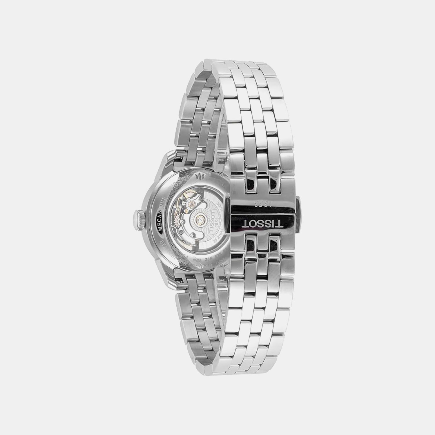 Le Locle Women Black Dial Analog Stainless Steel Watch T0062071105800