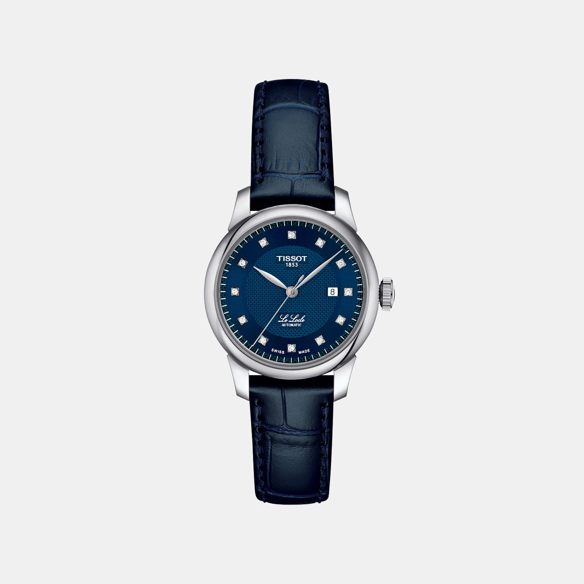 Le Locle Women Automatic Blue Dial Analog Leather Watch T0062071604600