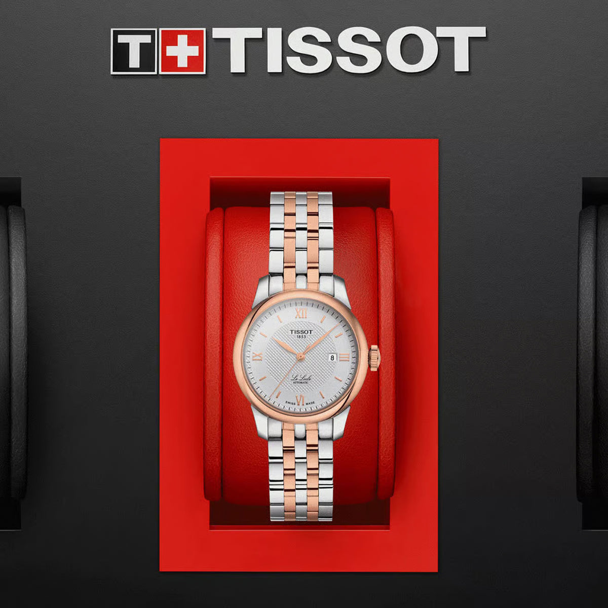 Le Locle Women Automatic Grey Dial Analog Stainless Steel Watch T0062072203800